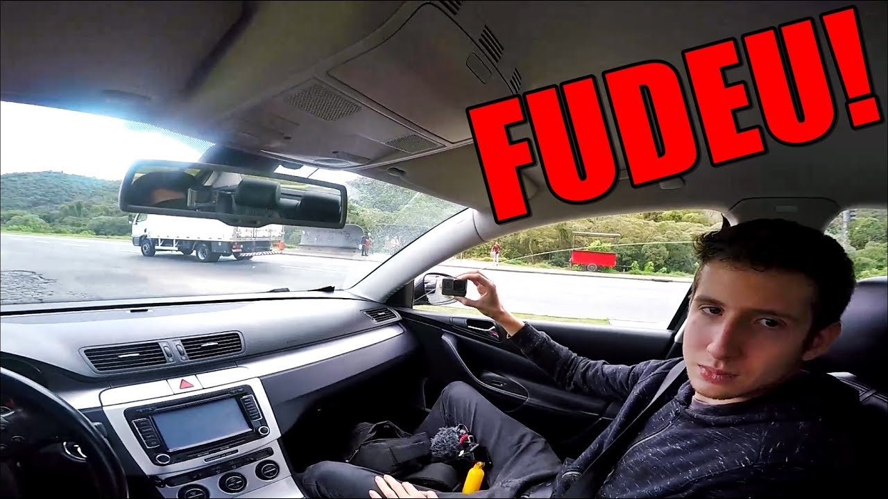 GETAWAY DRIVER FICOU APAVORADO NO PASSAT!
