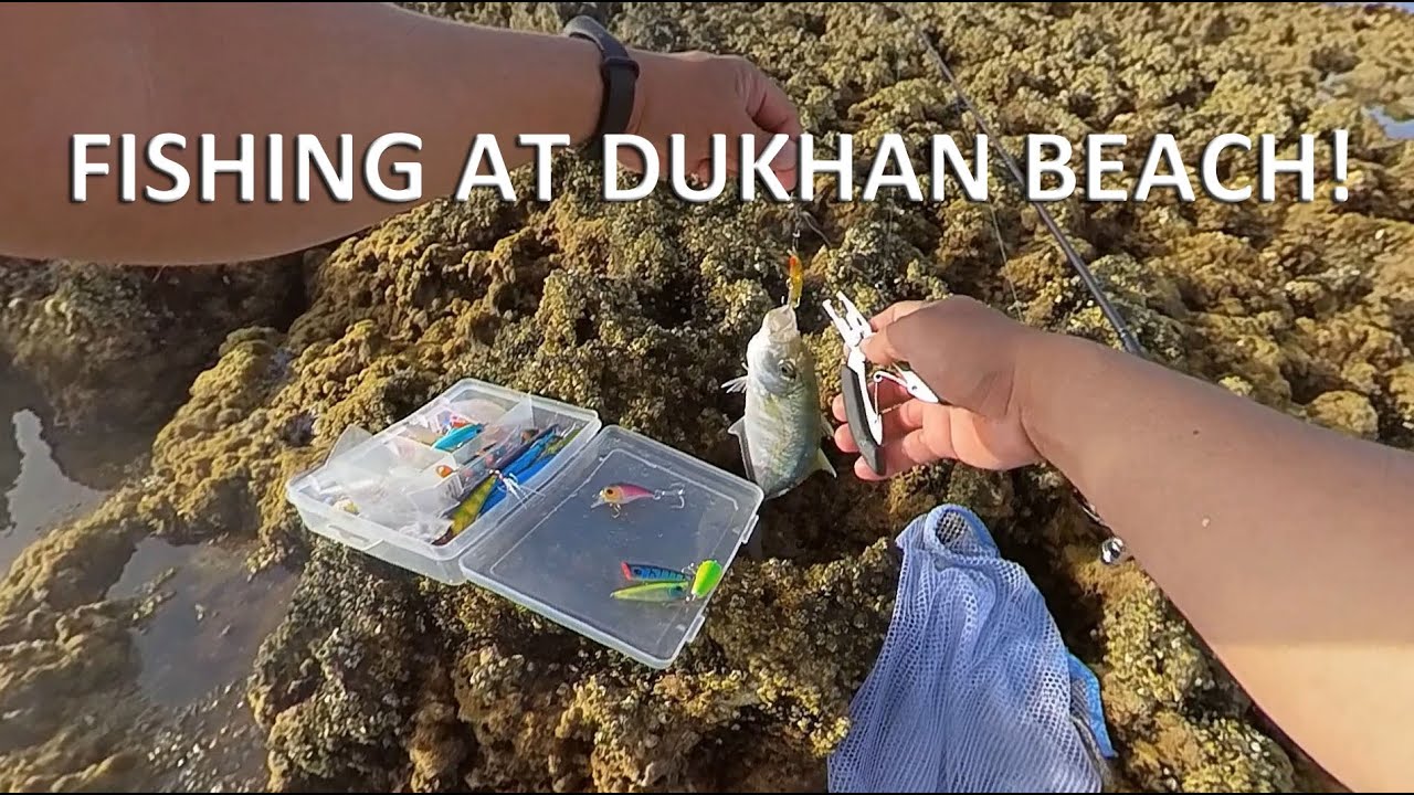Fishing in Qatar l Dukhan Beach l 08 April 2022