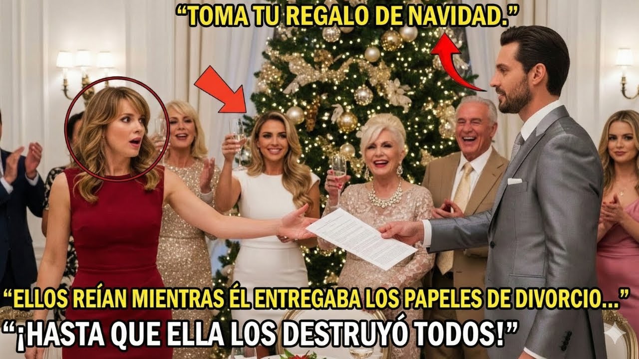 Me dio el divorcio en Navidad.La 
