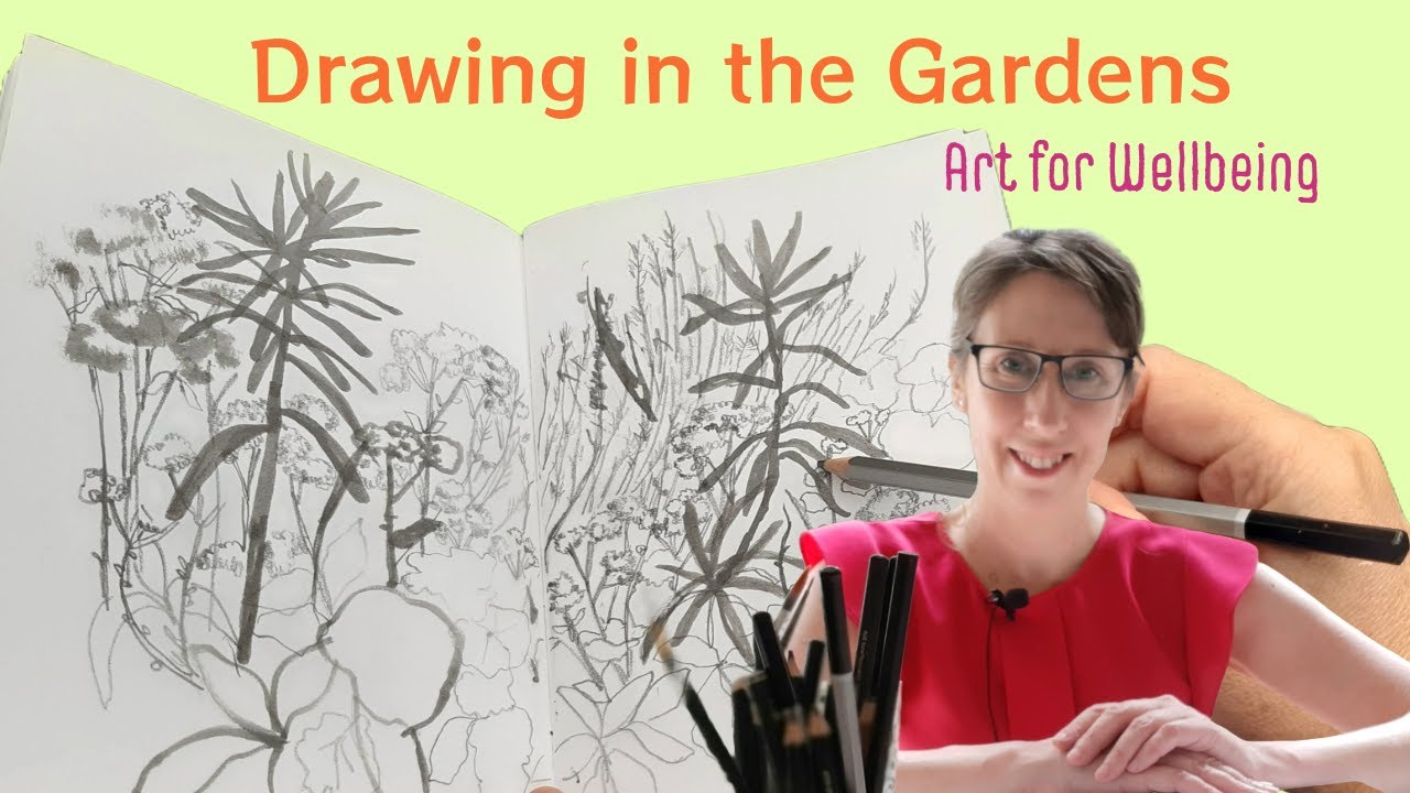 Drawing in the Gardens