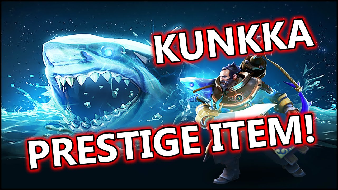 NEW Kunkka Prestige Item!