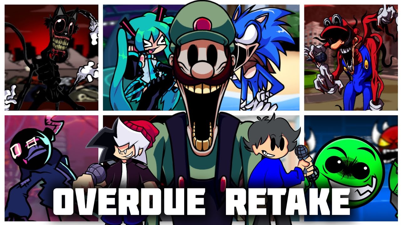 Overdue Retake:(Everyone Sing It) 🎶🎵Friday Night Funkin🎵🎶 COLLAB WITH: @Johan-FNF