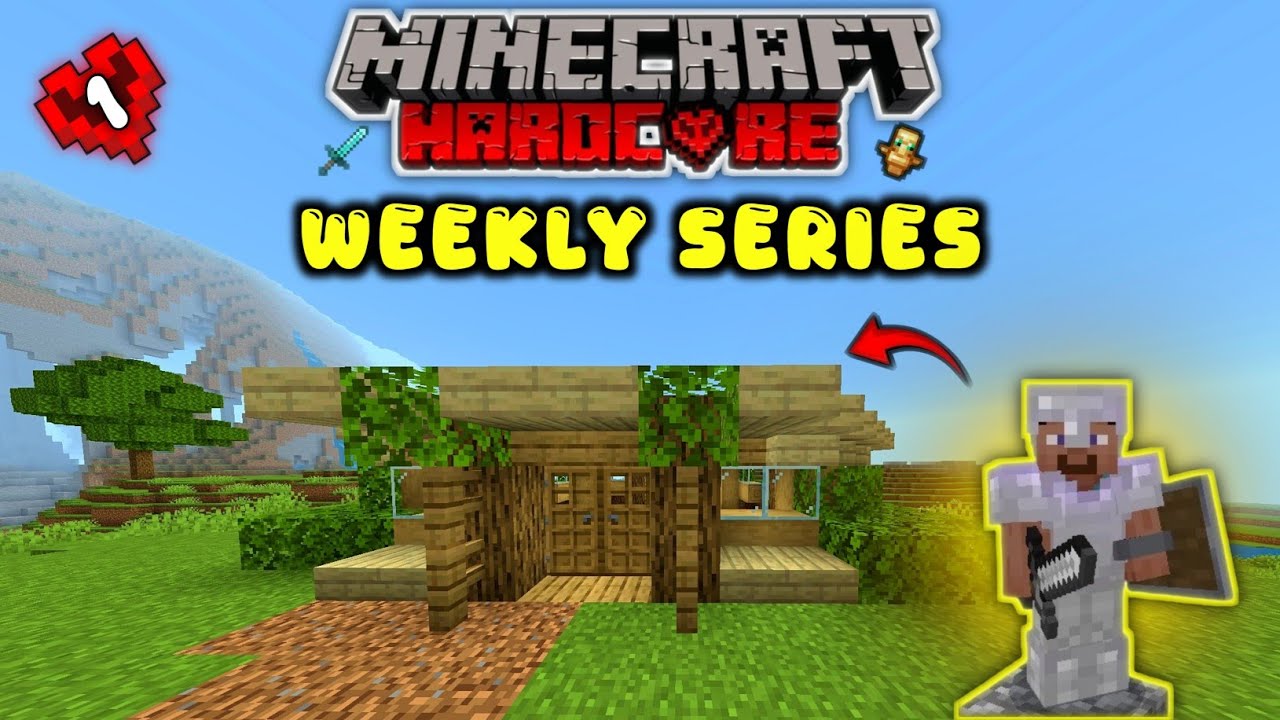 I Built a New House in MINECRAFT HARDCORE!
