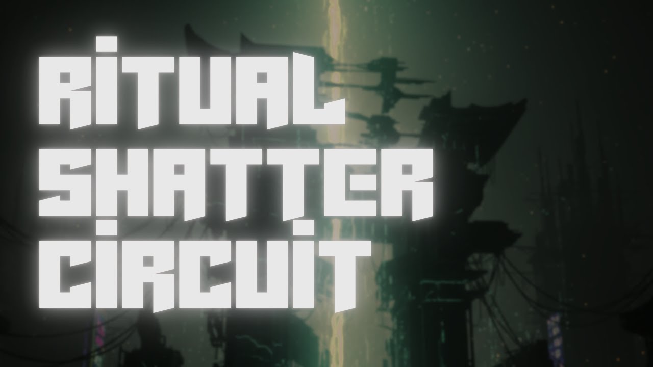 Shattered Temple // Ritual Ruins Glitch – 1 Hour Cyberpunk Focus Mix