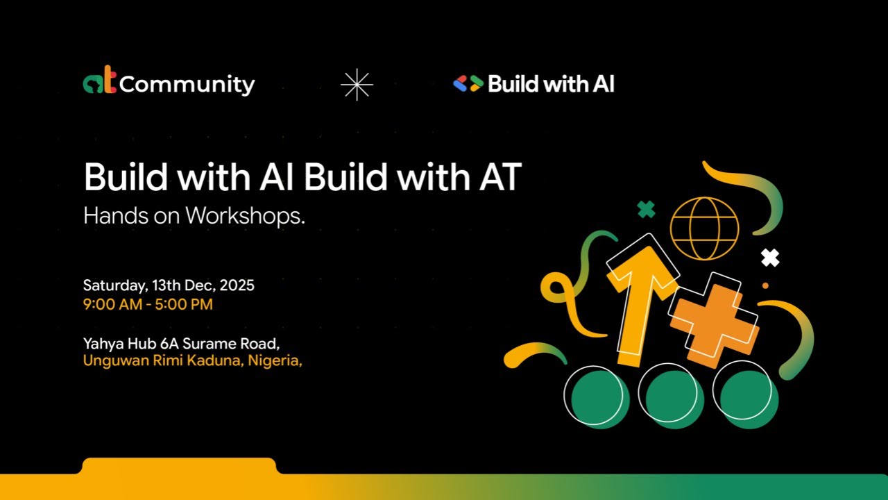 Africa's Talking X Google #BuildWithAI #BuildWithAT Program Kaduna Nigeria
