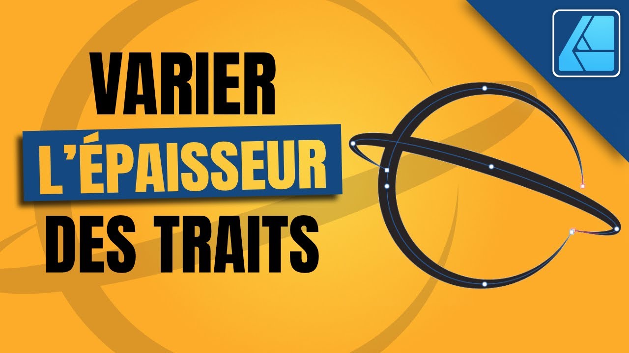 Tuto Affinity Designer | Comment varier l'épaisseur des traits dans une illustration vectorielle ?