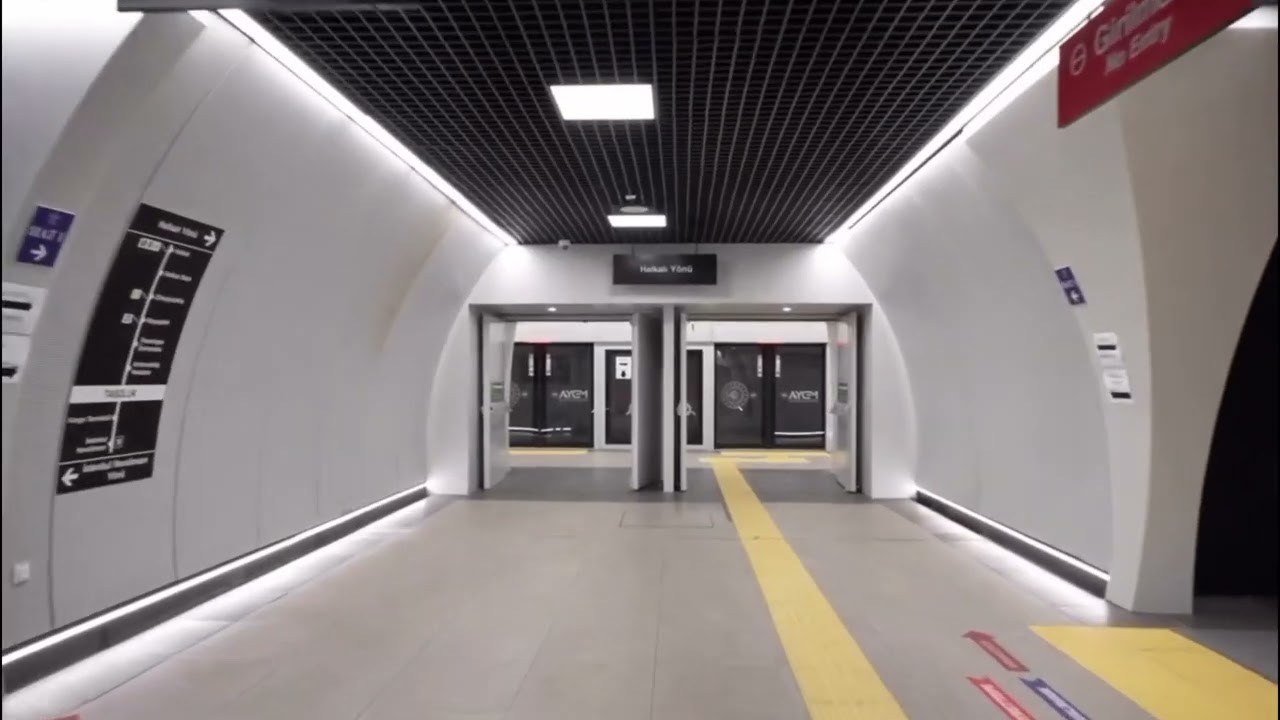 Halkalı istanbul Havalimanı metro hattı.