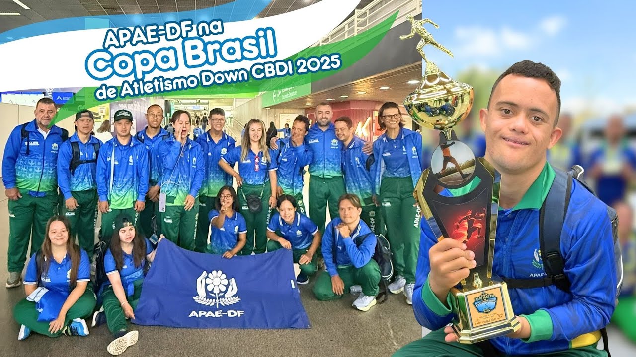 APAE-DF na Copa Brasil de Atletismo Down 2025