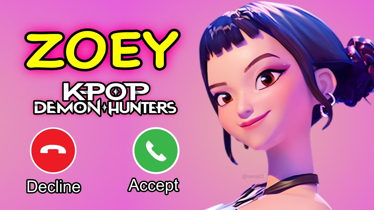 ZOEY - KPop Demon Hunters 📞📱 Phone Call