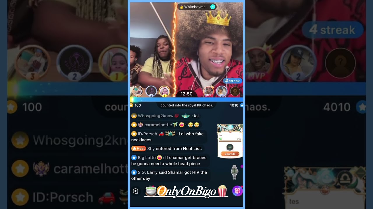 Mother Goat & Shamar Line With Maj/Larry's In The Background Arguing With Some1😩😆& More #bigolive