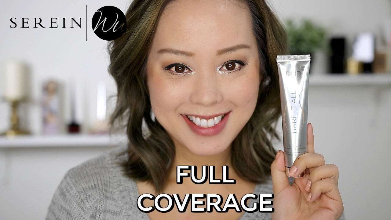 FULL COVERAGE FOUNDATION REVIEW | BARE IT ALL PUR COSMETICS