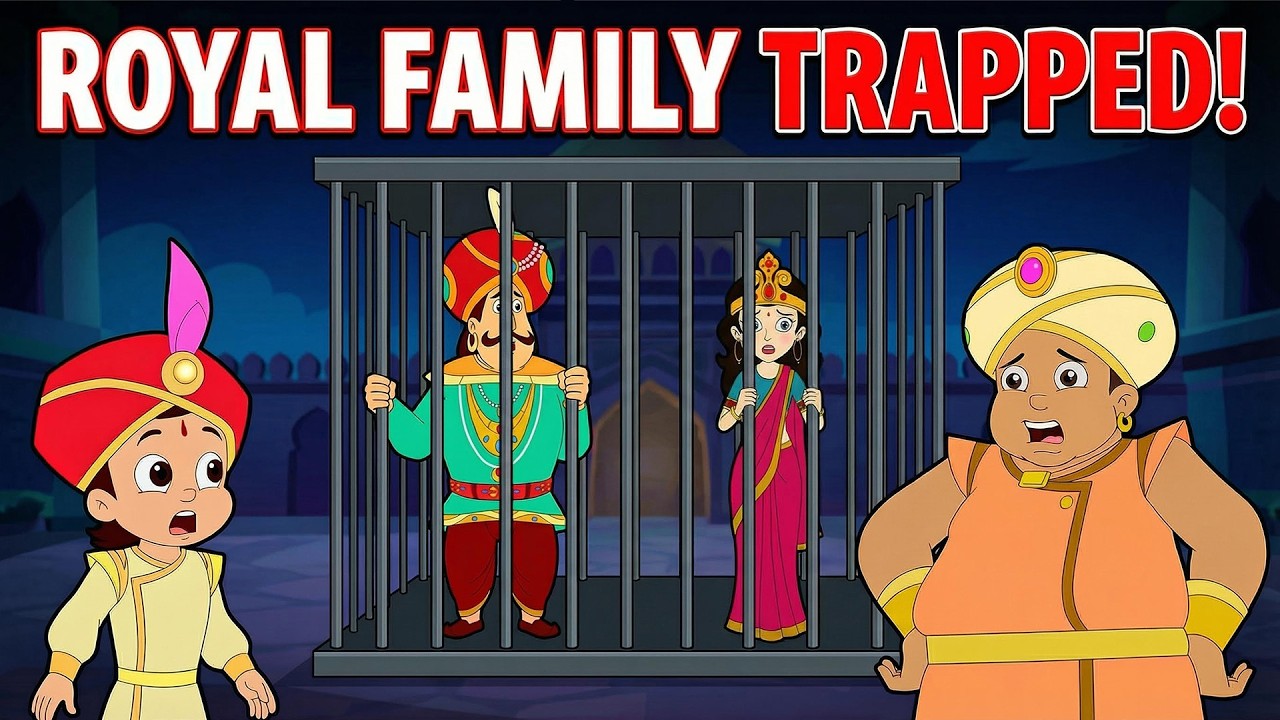 Kalia Ustaad - Royal Family Trapped! 😱 | Fun Adventure in Dholakpur | Cartoon Hero Rescue Episode