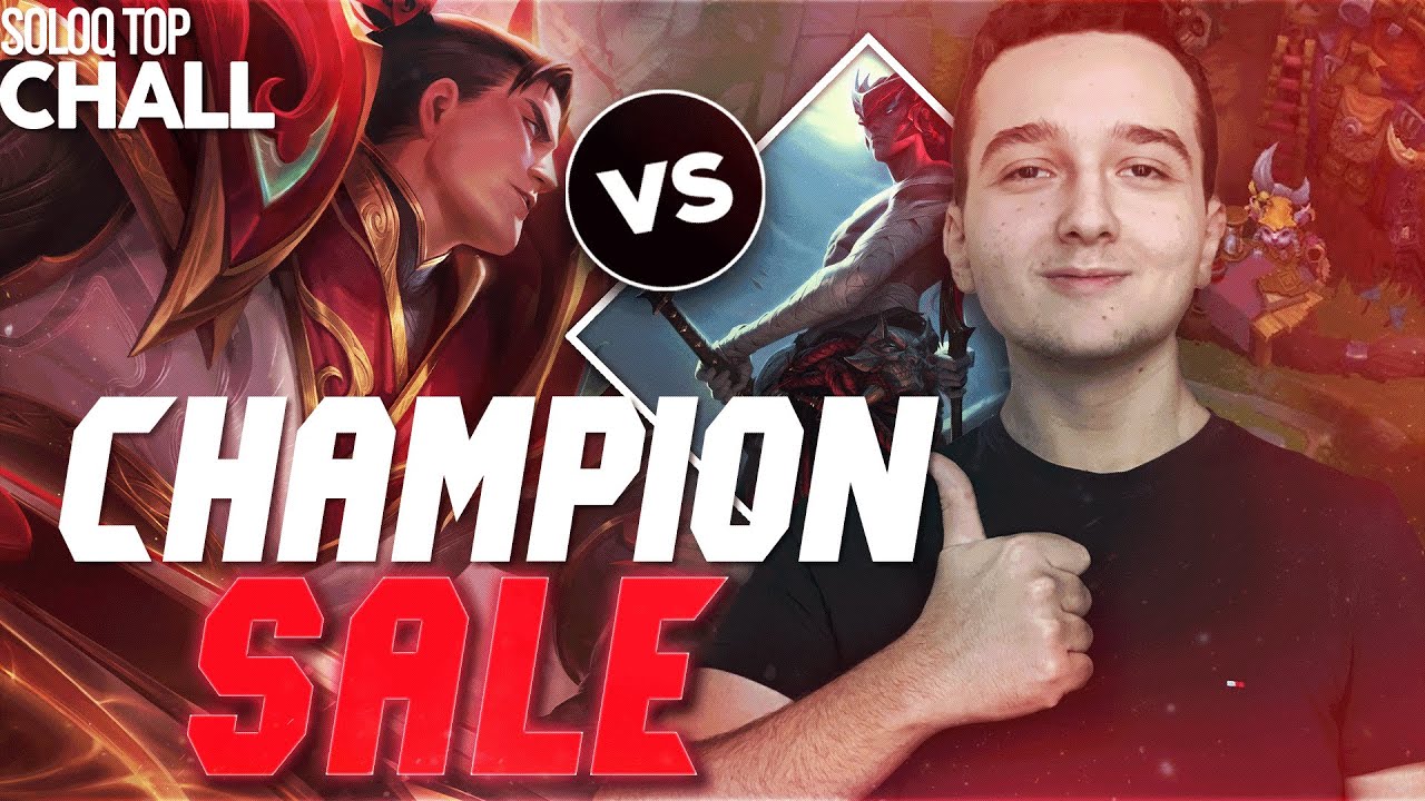 JE NETTOIE CE CHAMPION SALE - SoloQ Challenger Top - Garen vs Yone - Patch 13.13