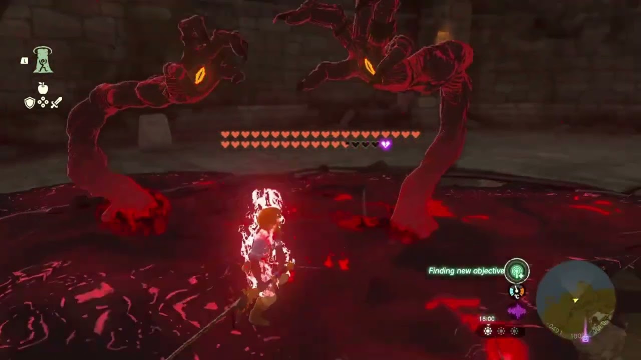 Royal Flurry Rushes vs Gloom Hands (Legend of Zelda TOTK)