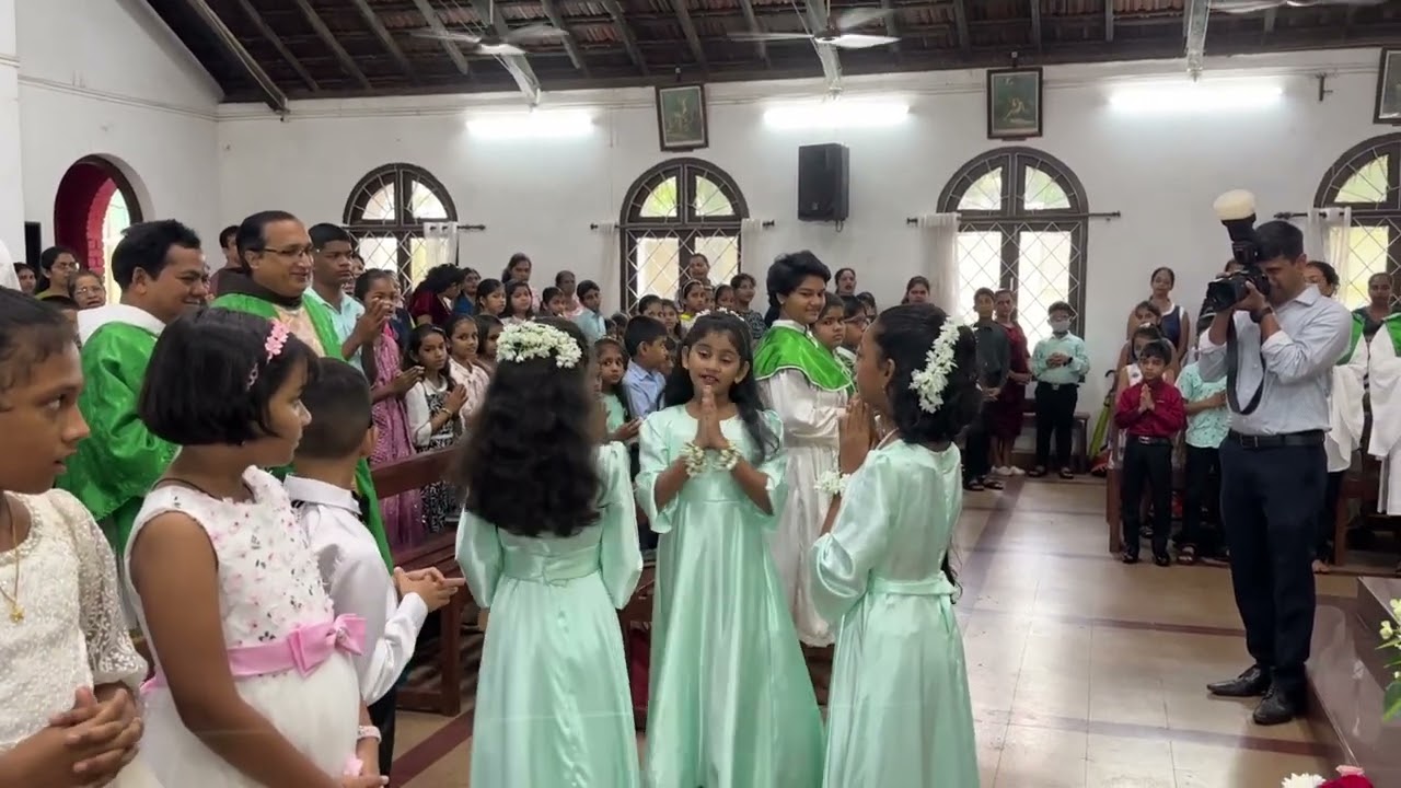WELCOME DANCE AND SONG BY CATECHISM CHILDREN | PASTORS DAY | 4 AUGUST 2024 | ST ANNE'S CHURCH PONDA