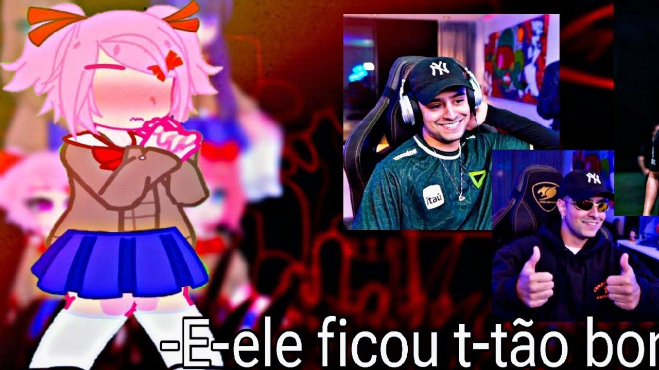 Doki doki literature club react lond coringa||AS||CrisMykirara||