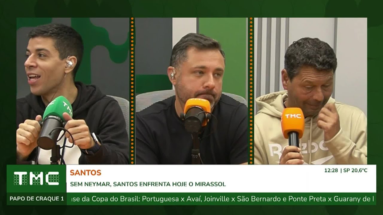 SANTOS E MIRASSOL SE ENFRENTAM E NEYMAR FICA DE FORA DA PARTIDA MESMO COM A PRESENÇA DE ANCELOTTI
