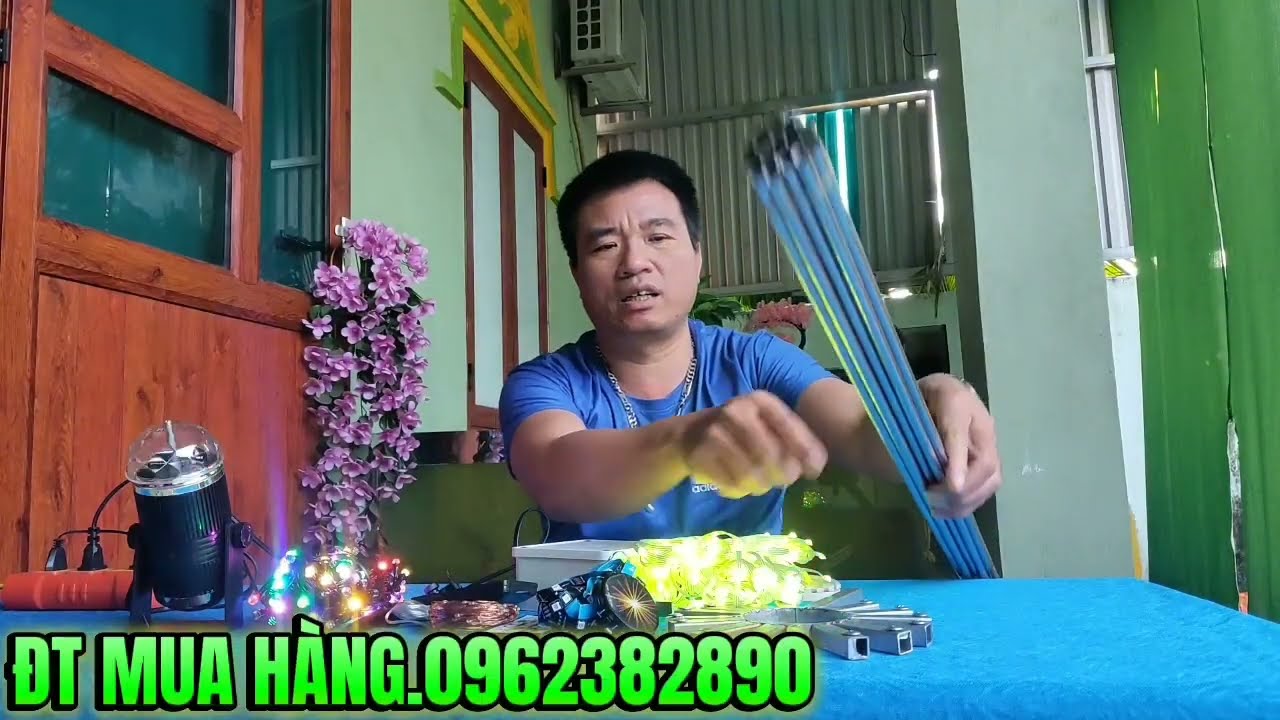 TEST THỰC TẾ CÁC MẪU ĐÈN LED TRANG TRÍ BẮN PHÁO HOA THẾ HỆ MỚI CỰC ĐẸP NHƯ VIDEO 