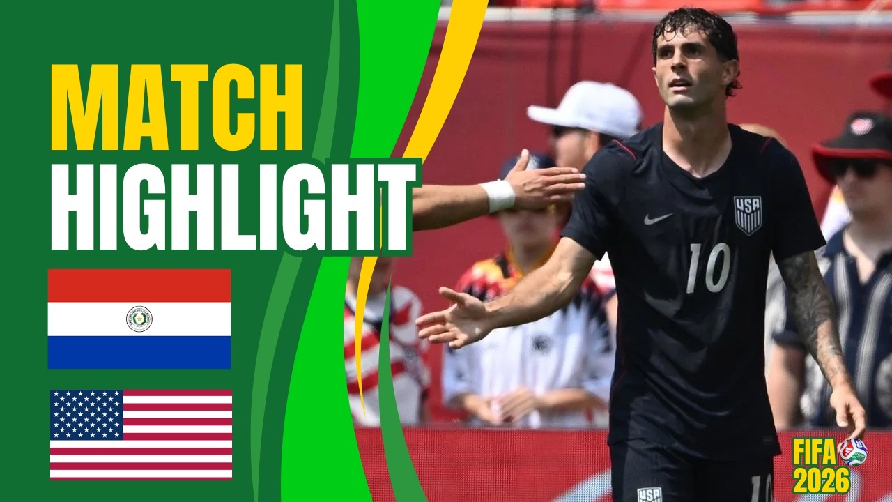 USA vs Paraguay Highlights 2026 | Full Match Highlights & Goals