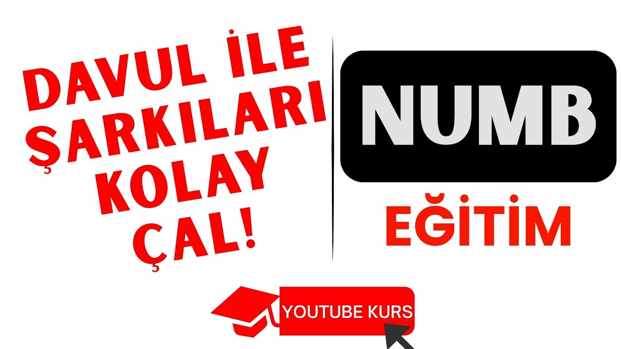 Numb (Linkin Park) - Eğitim - Kolay Davul #davuleğitimi