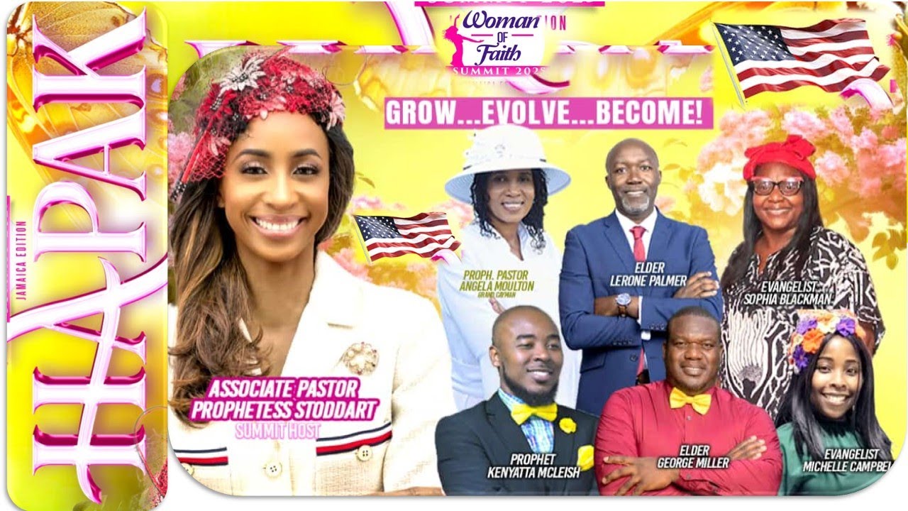 Woman of Faith Florida Summit 2025 - Saturday May 3rd. 8am  - HAPAK :  GROW....EVOLVE....BECOME!!!!