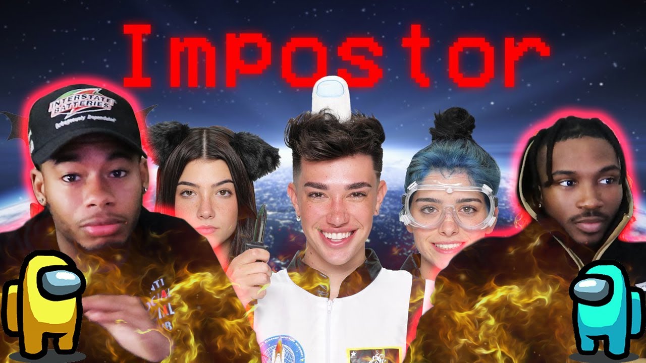 Игра среди нас в реальной жизни 2 Реакция Джеймса Чарльза | Vlogmas День 20