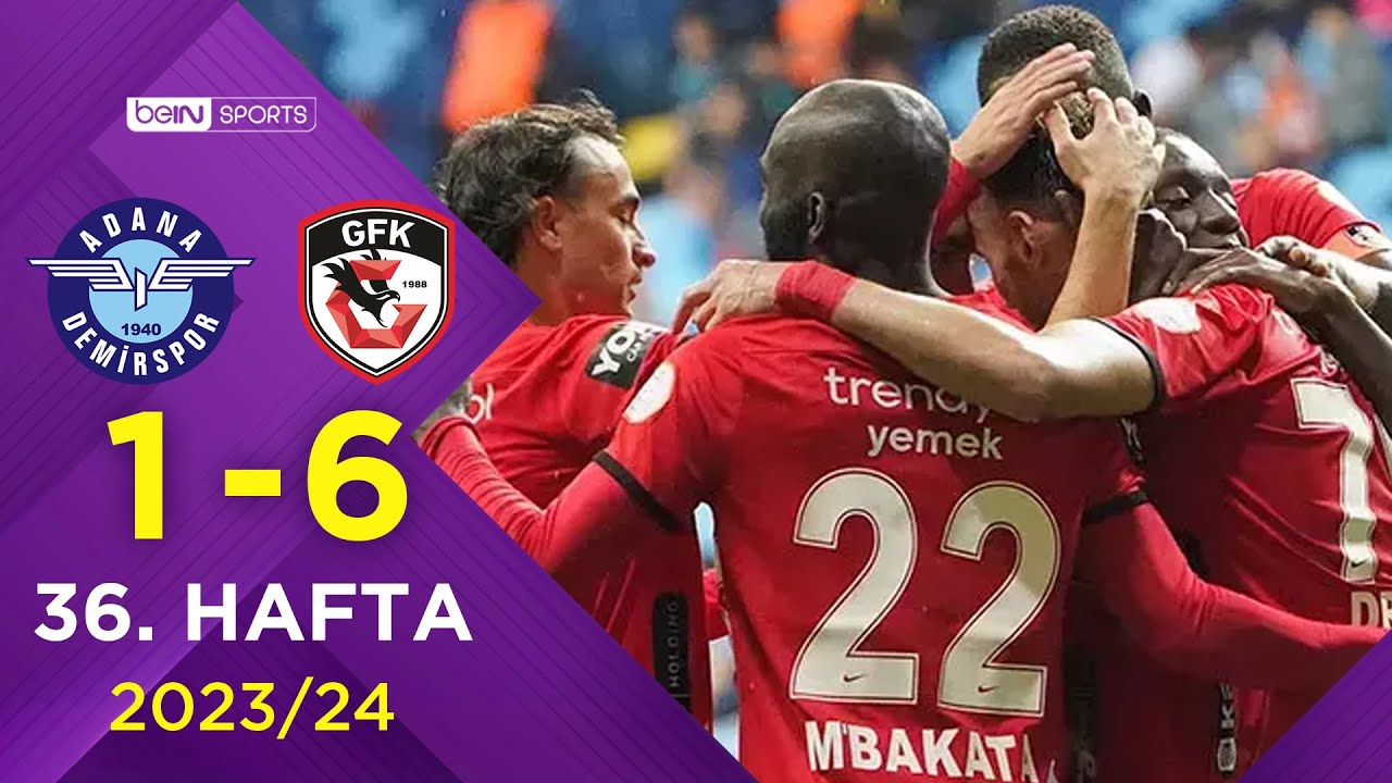 Yukatel Adana Demirspor (1-6) Gaziantep FK | 36. Hafta - Trendyol Süper Lig 2023/2024