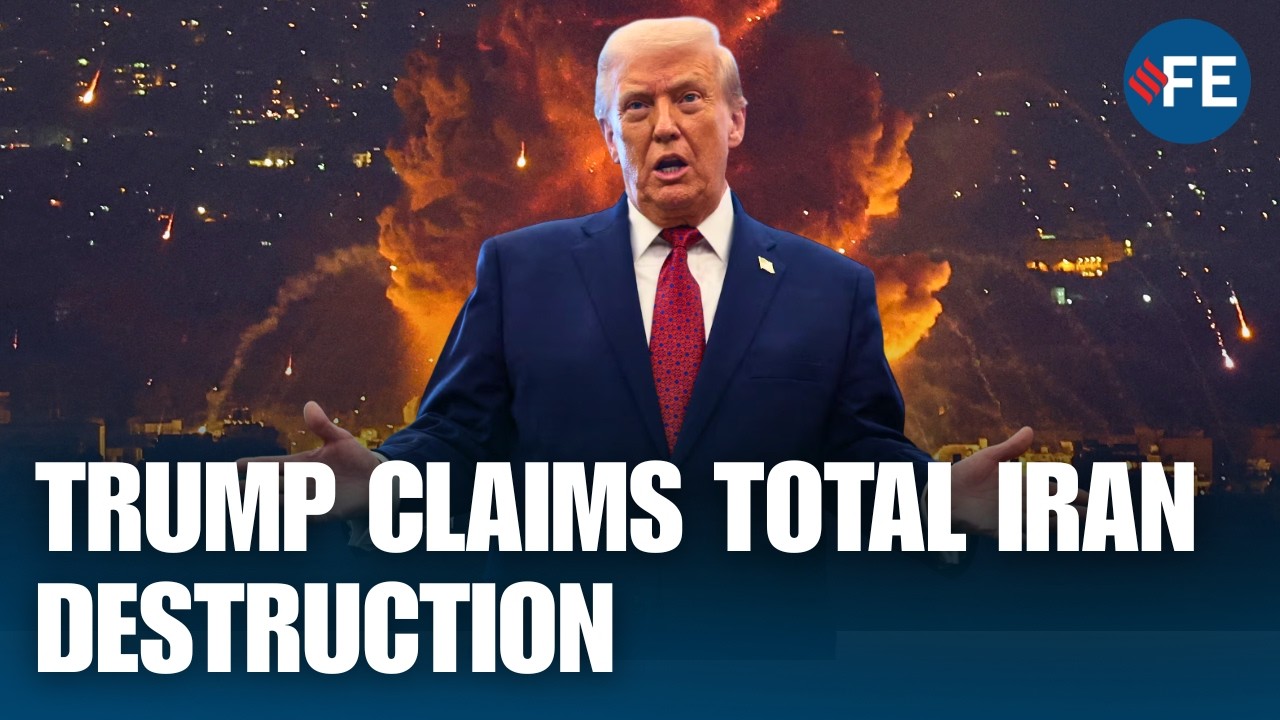 Trump Claims Iran Military &lsquo;Destroyed&rsquo; Amid Escalating U.S. Strikes and War Threats | Latest Updates