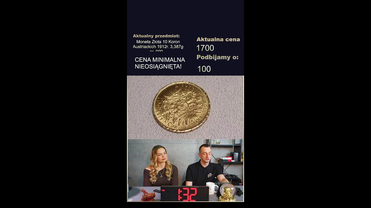 Licytacja na żywo! Złoto, srebro, elektronika Apple, biżuteria Dom Aukcyjny DPK Aukcja 17.03.26 (1h)