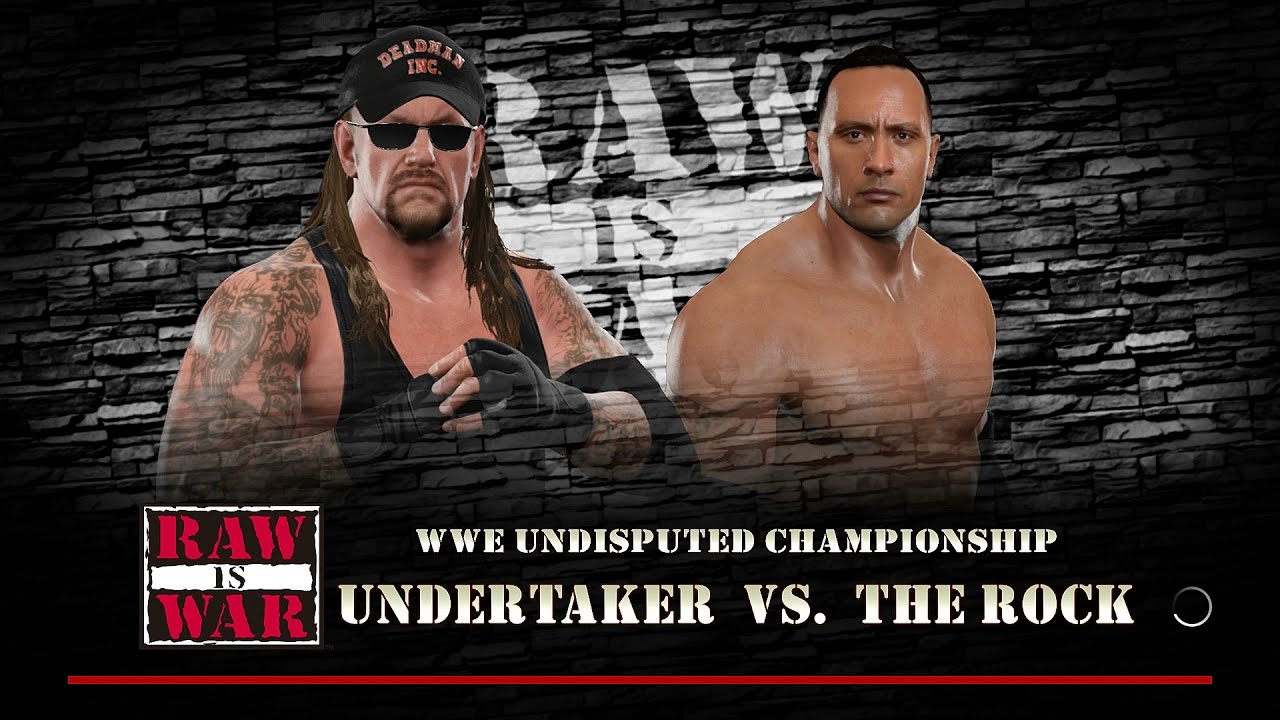 WWE 2K17 | UNDERTAKER VS. THE ROCK (WWE Undisputed Championship)