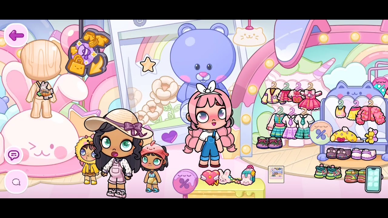 Morning routine + shopping avatar world #pazu #avatarstory #avatarworld 