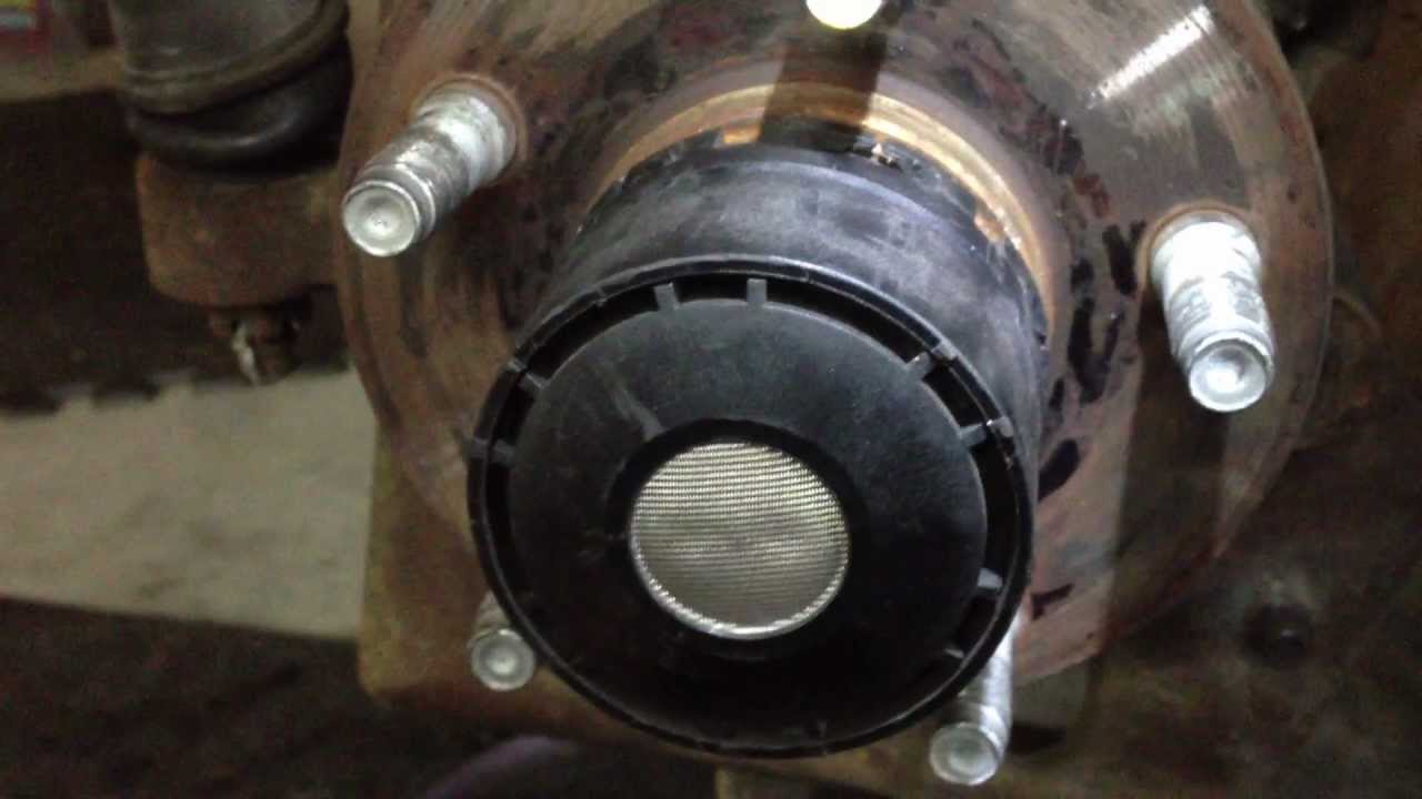 Remove 1998-2000 Ford Ranger 4x4 Pulse Vacuum Hub without the special Ford Tool