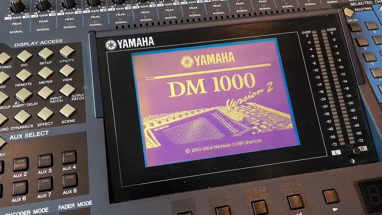 YAMAHA DM1000 LCD Replacement