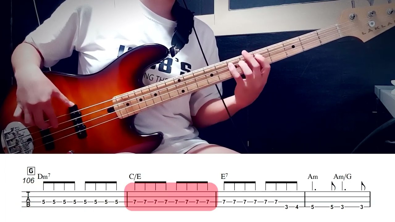 Omens Of Love_T-Square_Bass Cover