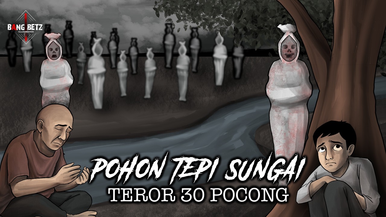 Pohon Beringin Tepi Sungai Ternyata Sarang Pocong... Anak Ini Hampir Tidak Kembali
