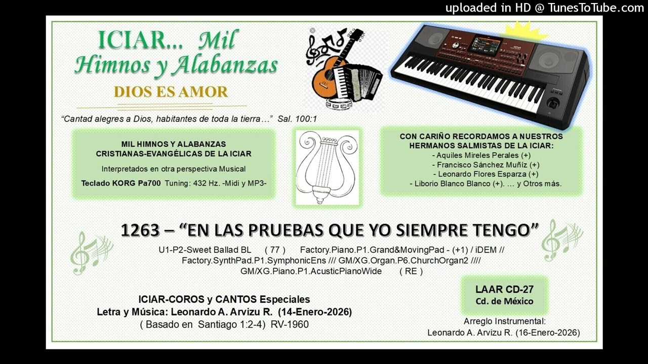 1263 - EN LAS PRUEBAS QUE YO SIEMPRE TENGO