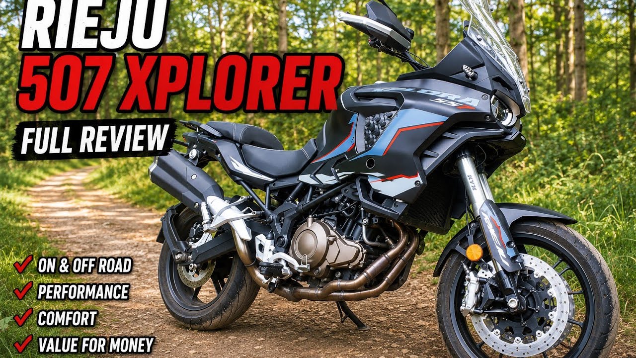 Обзор Rieju Aventura 507 Explorer