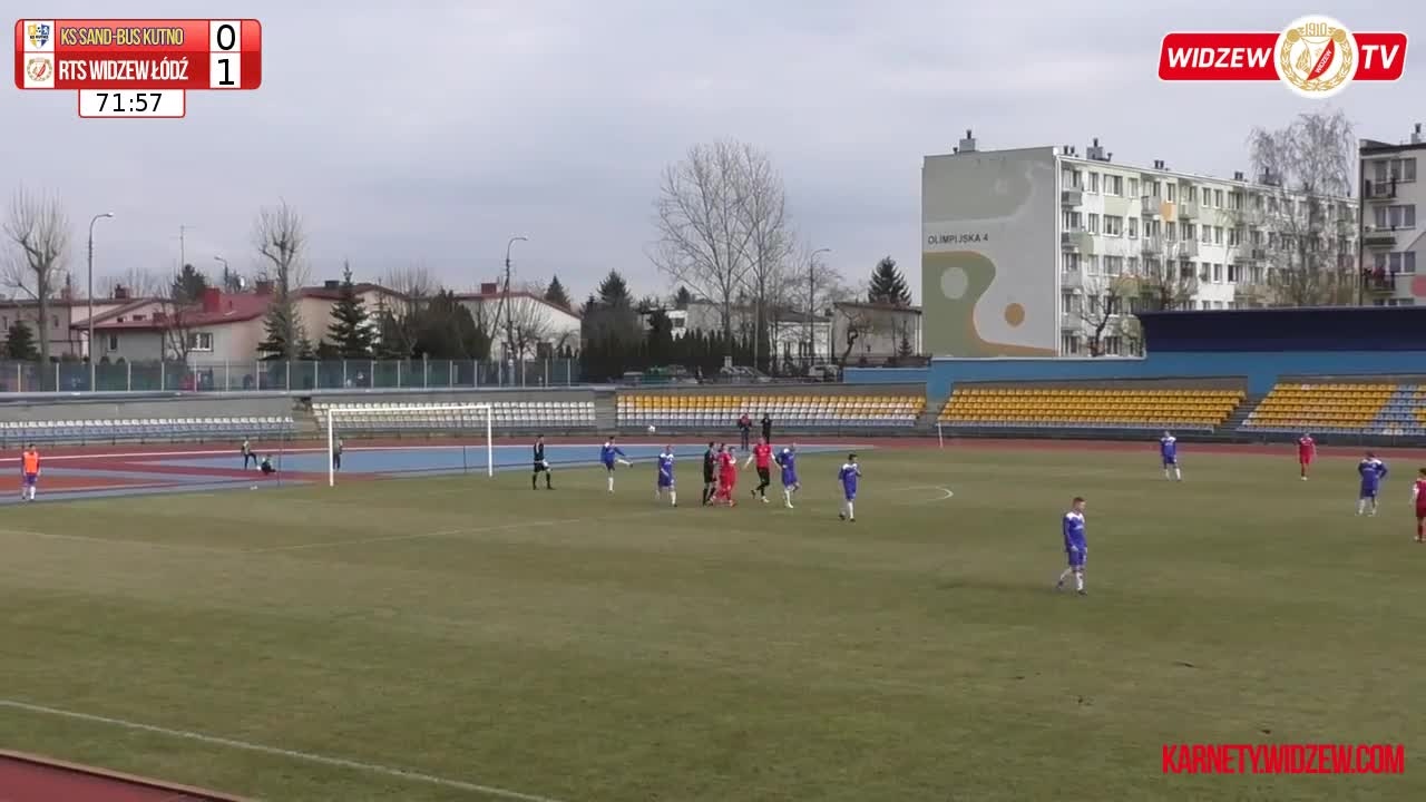 KS Kutno - Widzew Ł&oacute;dź 0:2