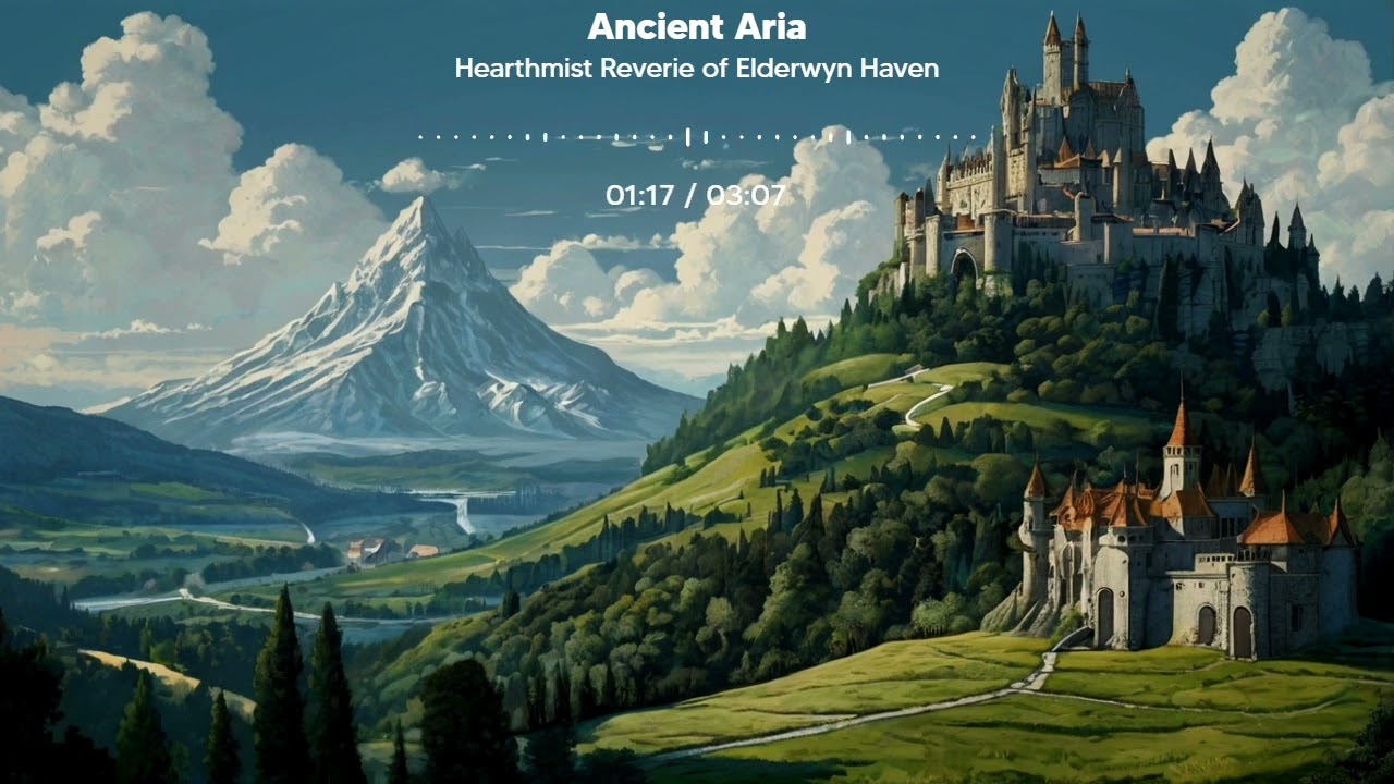 Hearthmist Reverie of Elderwyn Haven – Warm Fantasy Medieval Orchestral Music for Peaceful Evenings