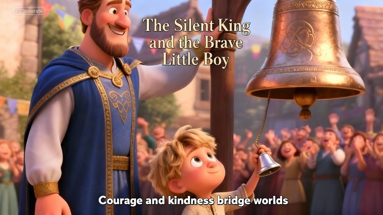 The Silent King and the Brave Little Boy | Moral Story for Kids 4K