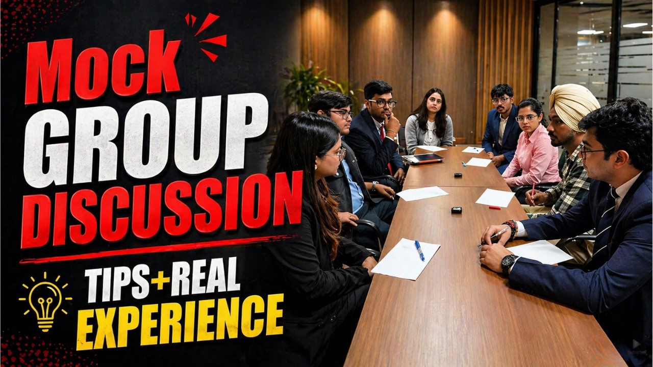 Mock Group Discussion (GD) for Top B schools | GD Tips + Questions & Answers | Real Experience of GD