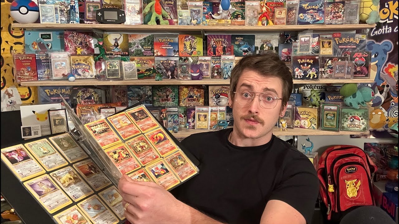 LIVE🔴 Going Through AMAZING Vintage Pokemon Binder - Full Overview