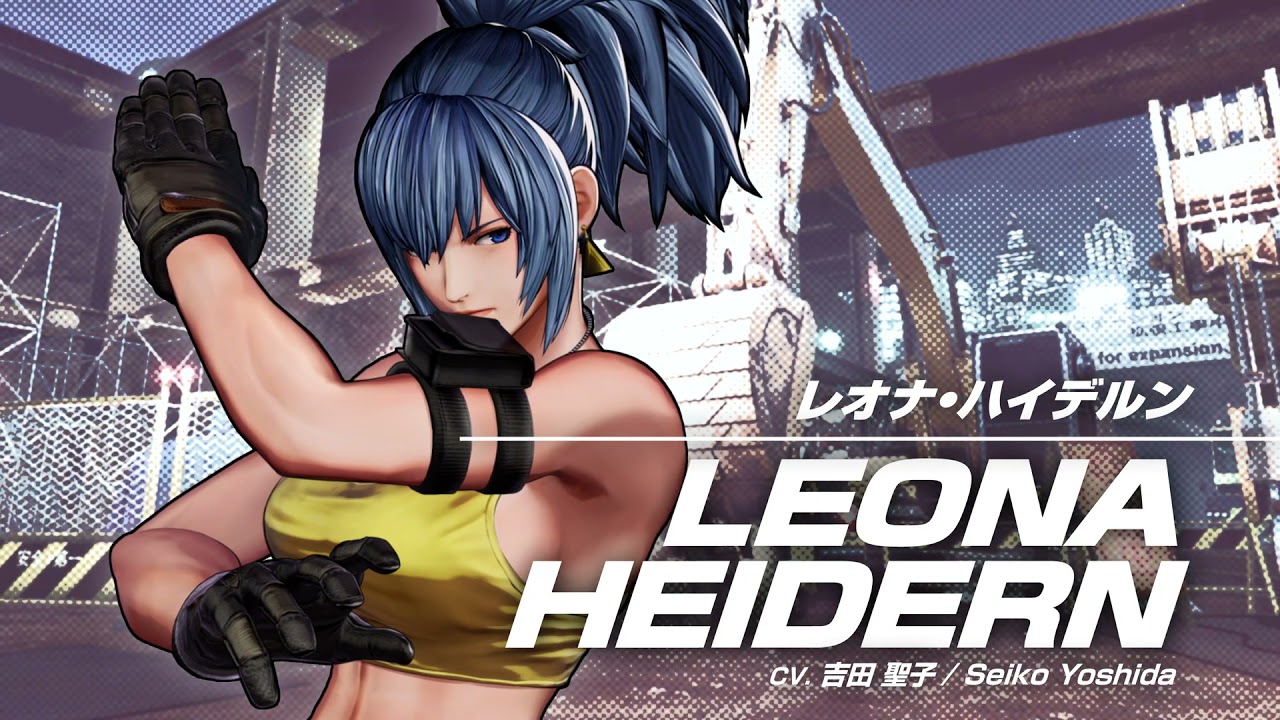 KOF XV LEONA HEIDERN || Gameplay Character Trailer 18 (4k) [Ikari Team]