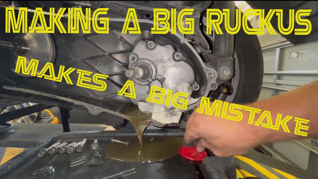 I Made A Mistake On The Honda Big Ruckus Mod Gone Wrong