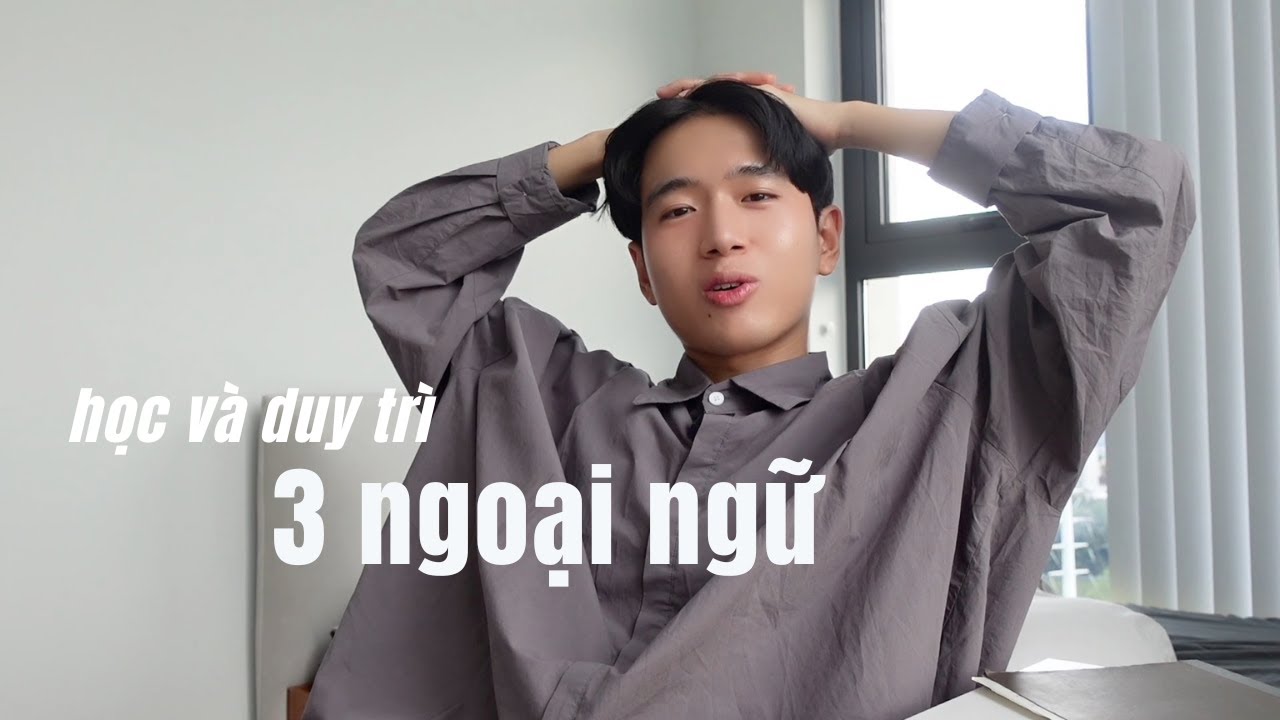 cách mình học 3 ngoại ngữ dạo này ⊹˚. ♡.𖥔 ݁ ˖