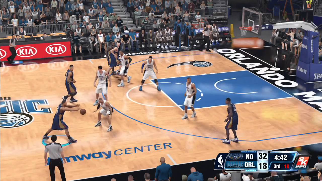 NBA 2K14 Gameplay - New Orleans Pelicans vs Orlando Magic Full Game (Xbox One)