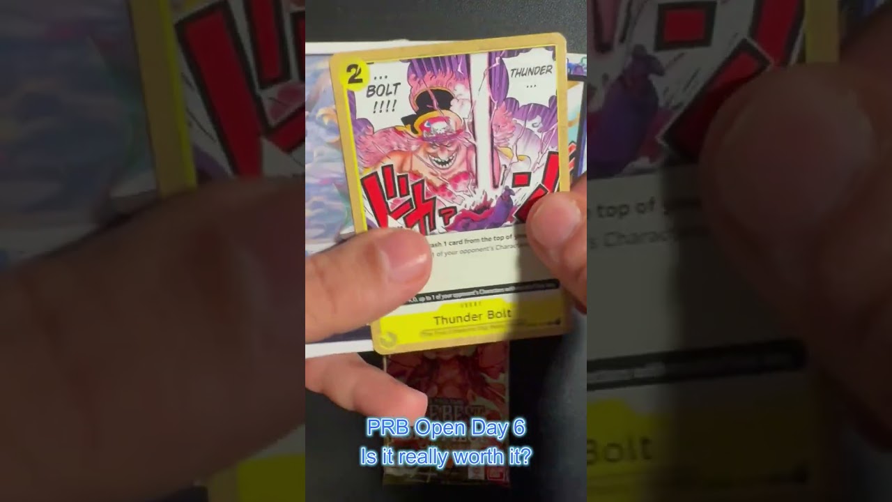 PRB01 pack opening day 6