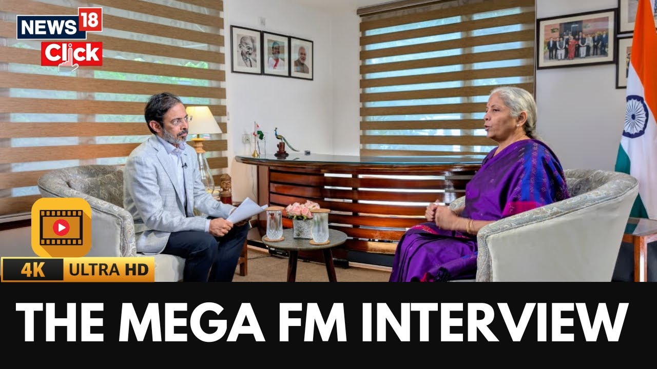 FM Nirmala Sitharaman Exclusive: GST Reforms, Trump Tariffs & Atmanirbharat Vision | 4K Interview