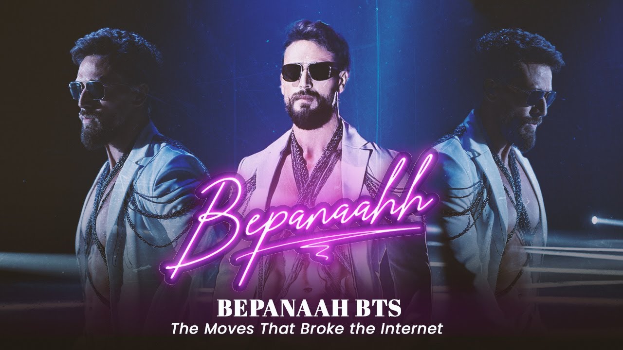 🎬 Tiger Shroff BEPANAAH BTS | The Moves That Broke the Internet (and How He Nailed Them)