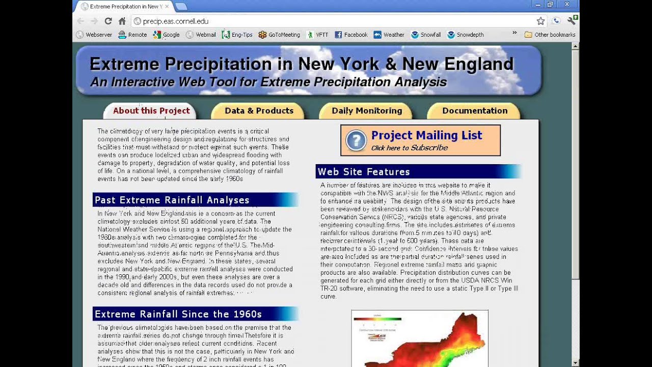 HydroCAD Webinar 206: Rainfall Data
